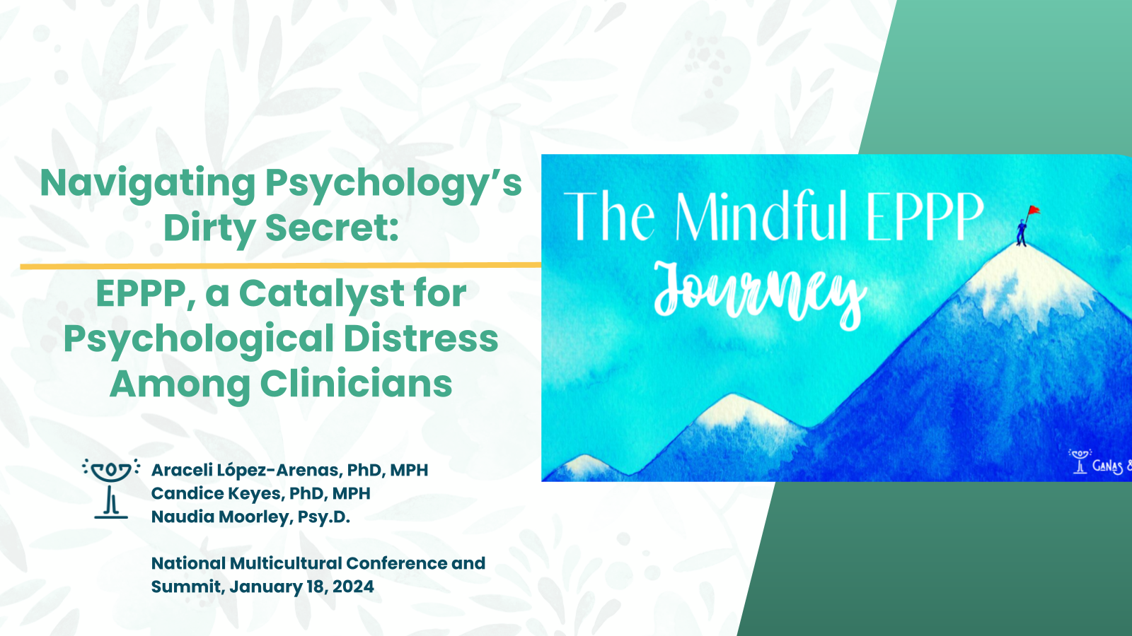 Navigating Psychology’s Dirty Secret:  EPPP, a Catalyst for Psychological Distress Among Clinicians